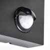 Kingstown applique da esterno con sensore di movimento GU10, moderna squadrata