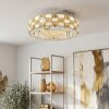 Seloria plafoniera LED da soffitto con telecomando Ø 40 cm, design rotondo moderno