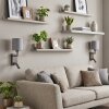 Turil applique LED da lettura set 2, lampada da parete con faretto orientabile