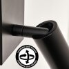 Turil applique da letto LED con luce da lettura orientabile e interruttore, set 2