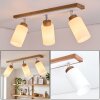 Plafoniera Alvorn a 3 luci, lampada da soffitto con faretti orientabili