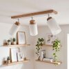 Plafoniera Alvorn a 3 luci, lampada da soffitto con faretti orientabili