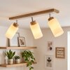Plafoniera Alvorn a 3 luci, lampada da soffitto con faretti orientabili