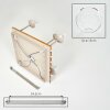 Koyoto plafoniera 5 luci con sfere E14, stile boho retrò per soggiorno