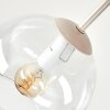 Koyoto plafoniera 5 luci con sfere E14, stile boho retrò per soggiorno