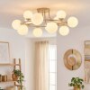 Chehalis plafoniera a sfere 12 luci, lampada da soffitto rotonda ø 76 cm