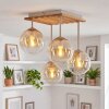 Gastor plafoniera a 4 luci con sfere sospese, design moderno per interni