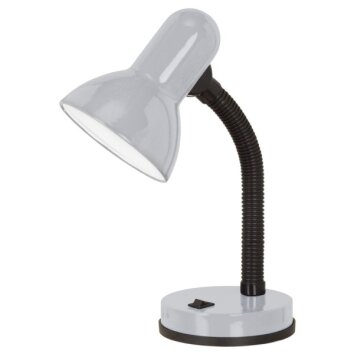 Eglo BASIC 1 Lampada da Tavolo Argento