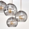 Koyoto plafoniera a sfere 4 luci E14 Ø 38 cm per soggiorno e sala da pranzo