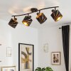 Alsen plafoniera con faretti orientabili E14, 4 luci, design moderno