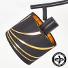 Alsen plafoniera con faretti orientabili E14, 4 luci, design moderno