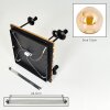 Plafoniera a sfere boho Gastor con 5 schermi in vetro ambrato, ø 15 cm, E14