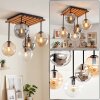 Gastor plafoniera da soffitto a 5 luci E14, sfere sospese, boho vintage