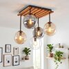 Gastor plafoniera da soffitto a 5 luci E14, sfere sospese, boho vintage