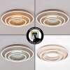 Melin plafoniera LED da soffitto, lampada da soffitto ad anelli, ø 51,1 cm