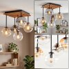 Gastor plafoniera vintage da soffitto a sfere, 5 luci E14, stile retrò