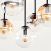 Gastor plafoniera vintage da soffitto a sfere, 5 luci E14, stile retrò