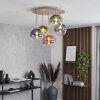 Chehalis plafoniera a sfere a 5 luci G9, Ø 45 cm, stile moderno vintage