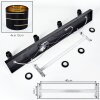 Faretto da soffitto Alsen, 4 paralumi oro e nero, faretti orientabili per corridoio e ingresso