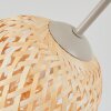 Plafoniera a sfere Basto in stile Boho con 7 paralumi intrecciati, 25 Watt