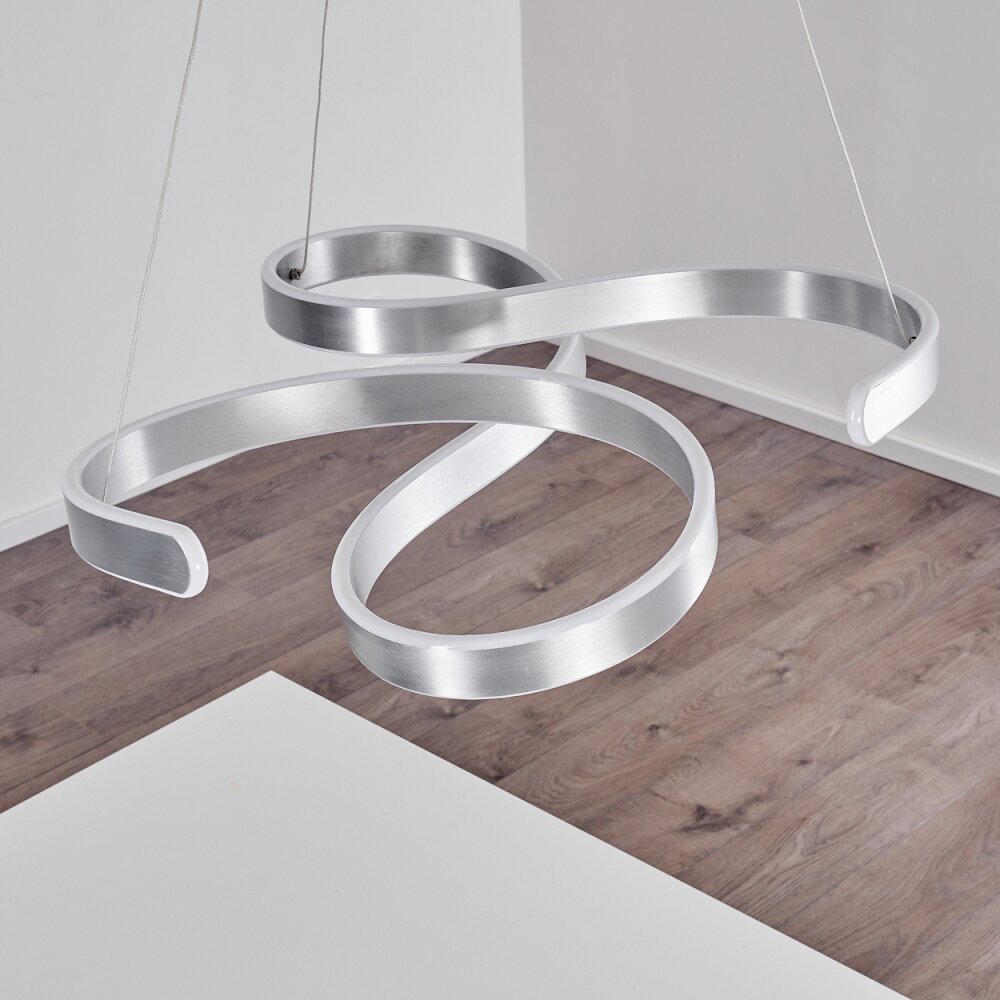 Chippewa Lampada a Sospensione LED Alluminio, 1-Luce