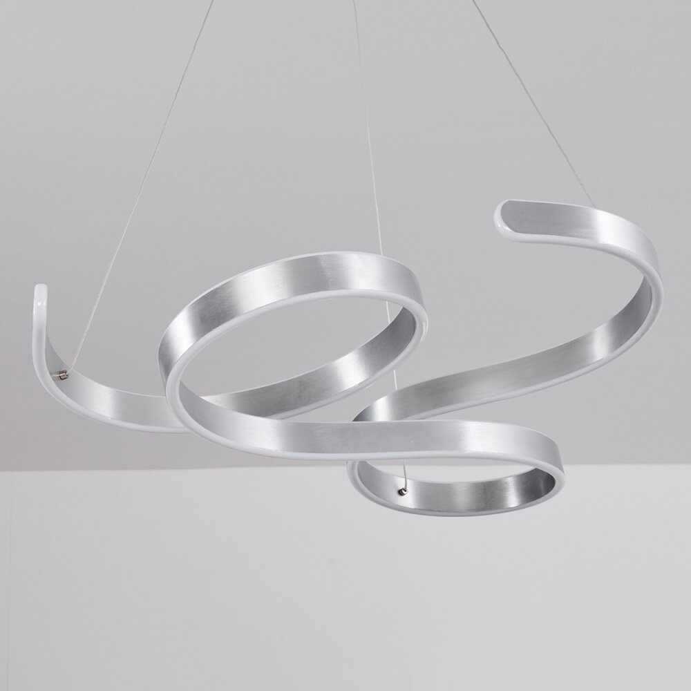 Chippewa Lampada a Sospensione LED Alluminio, 1-Luce