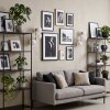 Applique a sfere moderne Koyoto, set da 2, tre schermi in vetro bianco