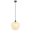 Globo Maxy lampada a sospensione organica rotonda per living moderno Ø 29 cm E27