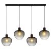 Toy NOWA lampada a sospensione moderna, 4 luci E27, lunga 108 cm per isola cucina
