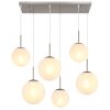 NOWA KOP lampadario a sospensione moderno a 6 luci, lunghezza 93,5 cm, E27