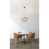NOWA Rilas lampada a sospensione LED a 2 anelli moderna, regolabile per sala da pranzo