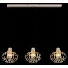 NOWA Mateo lampadario moderno a sospensione a 3 luci per cucina E27 60W 103 cm