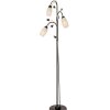 Venezia Piantana decorativa a 3 luci con rami, E14, 150 cm, Ø 45 cm, moderna