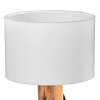 NOWA Norin lampada da tavolo, lampada da comodino moderna E14 con interruttore sul cavo