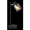 NOWA Jack lampada da tavolo moderna E14, 40 Watt, 35 cm, con cavo e interruttore