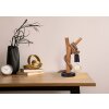 NOWA Nerida lampada da tavolo moderna E27 altezza 40 cm Ø 15 cm 10 W per interni