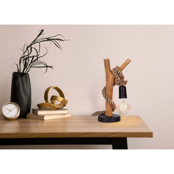 NOWA Nerida lampada da tavolo moderna E27 altezza 40 cm Ø 15 cm 10 W per interni
