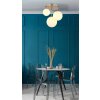 NOWA Kop lampadario sferico a 3 luci moderno E27 60 W ø 45 cm altezza 44 cm