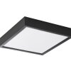 NOWA Puccy plafoniera LED quadrata moderna, lampada da soffitto per soggiorno e cucina