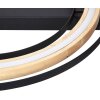 NOWA Rilas plafoniera moderna LED rotonda da soffitto Ø 56,5 cm 3000 K 1500 lm 9 W