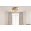 NOWA London plafoniera lampadario da soffitto rotondo a 5 luci ø 46 cm E14
