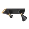 Steinhauer Preto faretto da soffitto orientabile GU10 per soggiorno e camera da letto