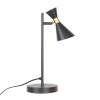 Steinhauer Preto lampada da tavolo orientabile da lettura moderna per soggiorno e camera da letto