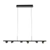 Steinhauer Marcadore LED lampada a sospensione lineare 6 faretti 3000 Lumen 2700 Kelvin 5 Watt