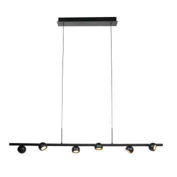 Steinhauer Marcadore LED lampada a sospensione lineare 6 faretti 3000 Lumen 2700 Kelvin 5 Watt