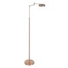 Steinhauer Soleil piantana LED orientabile lampada da terra da lettura moderna