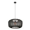 Steinhauer Sable lampada a sospensione rotonda per sala da pranzo E27, lunghezza 60 cm