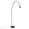 Steinhauer Curve lampada da terra ad arco moderna E27 con interruttore per soggiorno