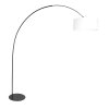 Steinhauer Curve lampada da terra ad arco moderna ed elegante con paralume cilindrico