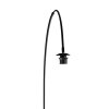 Steinhauer Curve lampada da terra, piantana ad arco moderna con interruttore H 210 cm